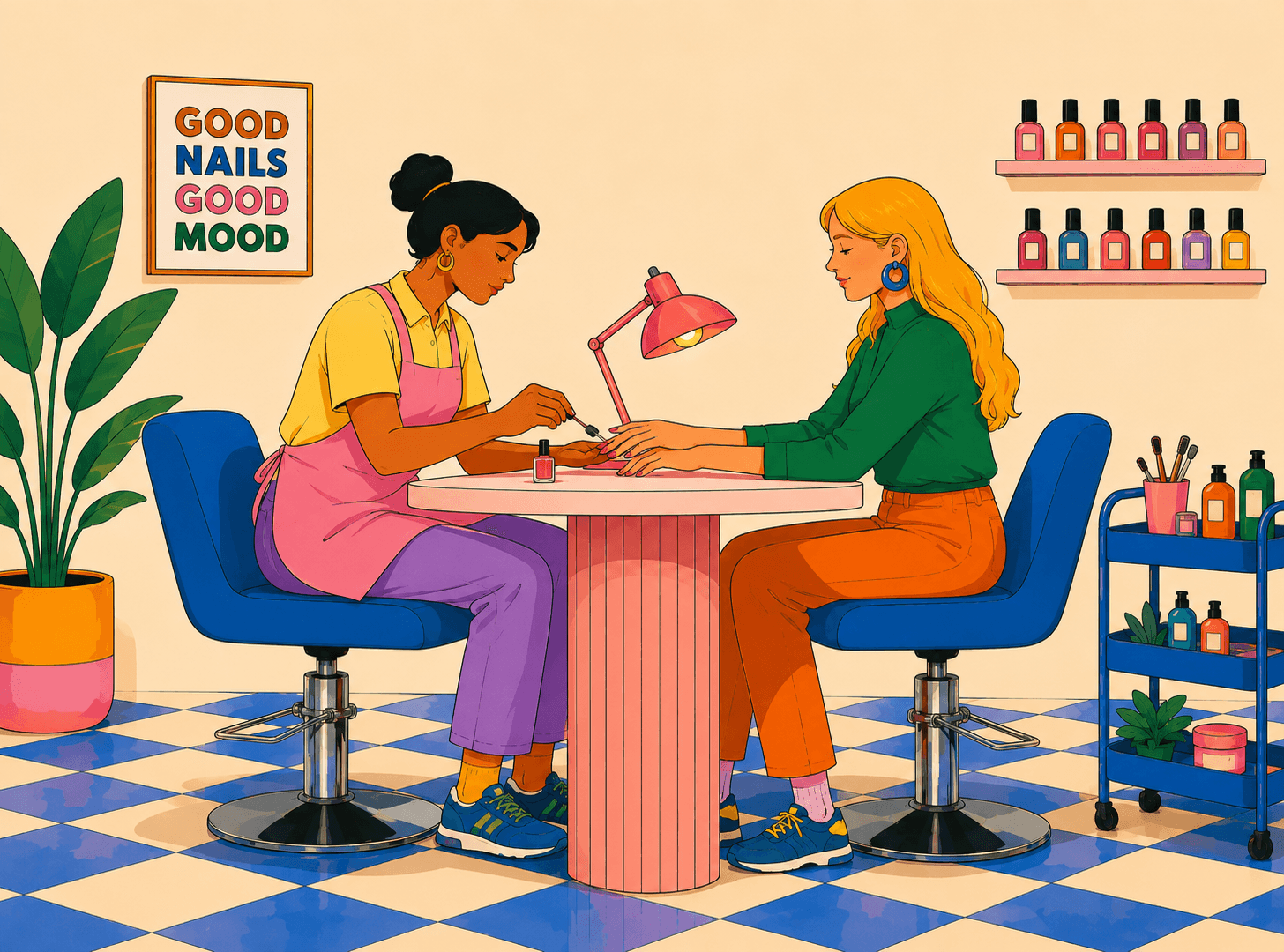 Salon artwork